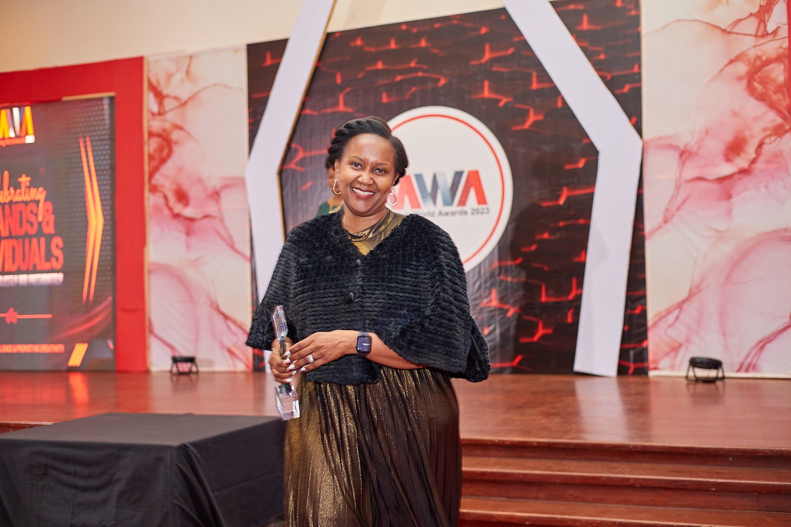 Awardee at the Last MarketingWorld Awards in Nairobi, Kenya